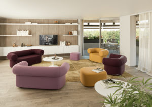 Fauteuil Abbey attente accueil visiteur