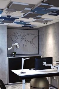 Mur et plafond acoustique