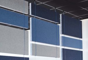 Éléments suspendus acoustique