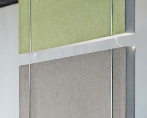 Panneaux acoustiques suspendus