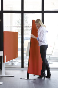 Cloison séparatrice acoustique